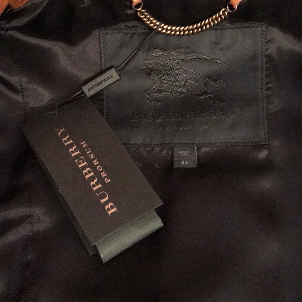 SOLD🎈BURBERRY PRORSUM LEATHER JACKET - Picture 8 of 8